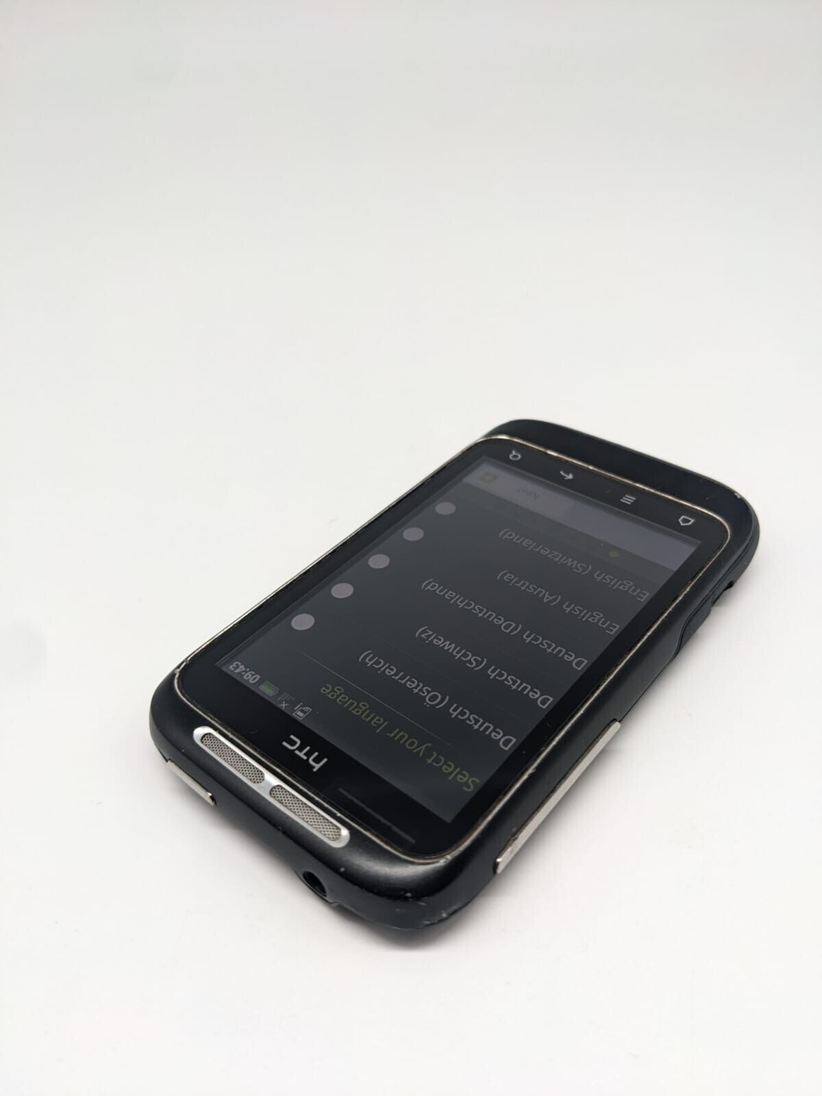 HTC Wildfire-S PG76100 Schwarz Smartphone | OHNE SIMLOCK | VOLL FUNKTIONSFÄHIG