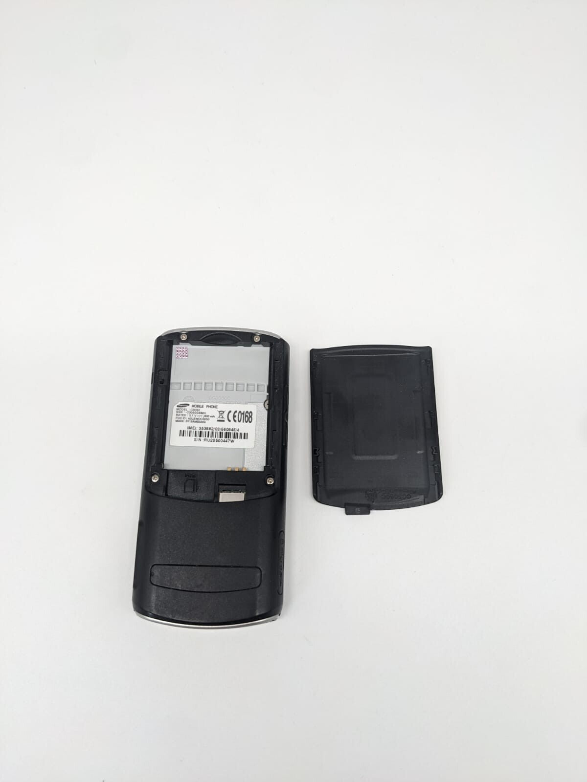 Samsung C3050 Slider Schwarz Handy | OHNE AKKU | OHNE SIMLOCK