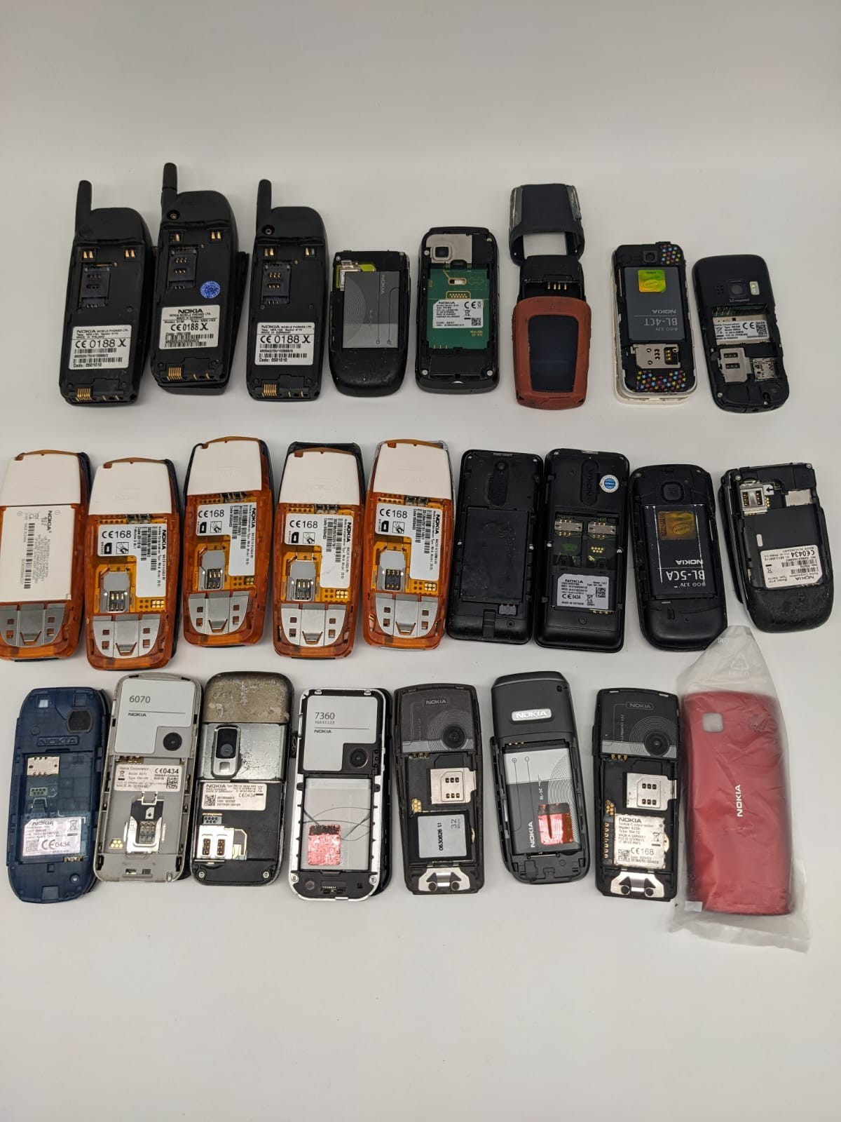 55x Nokia Handy Konvolut Sammlung Posten Bastler | 100% UNGETESTET