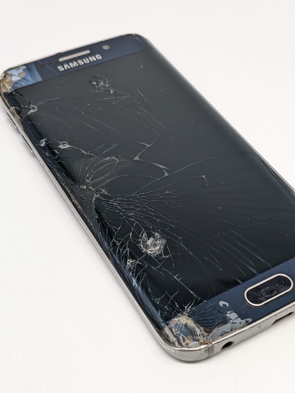 Samsung Galaxy S6 Edge Blau SM-G925F | OHNE AKKU | UNGETESTET