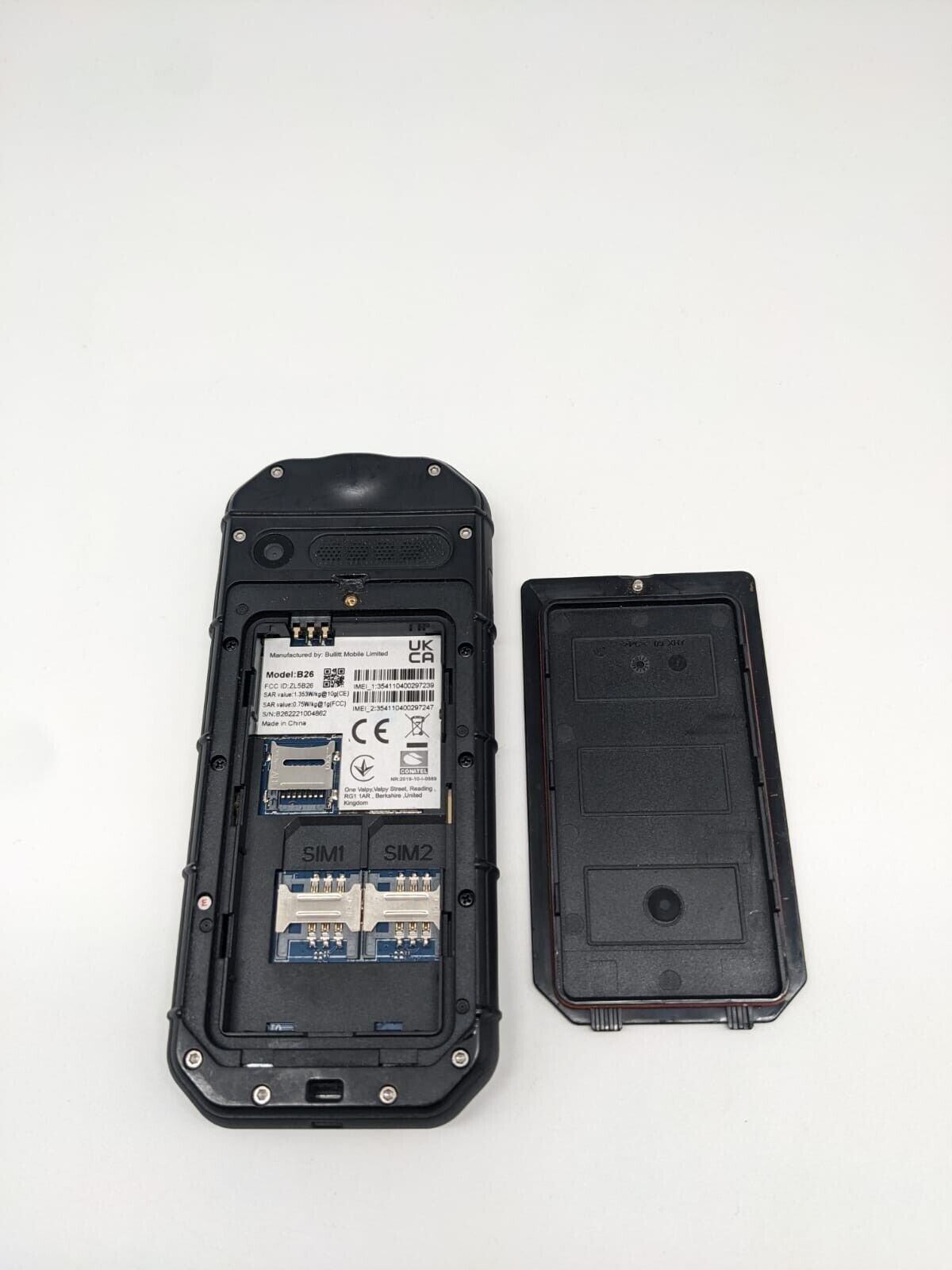 CAT B26 Outdoorhandy Schwarz Dual Sim | OHNE AKKU | OHNE SIMLOCK