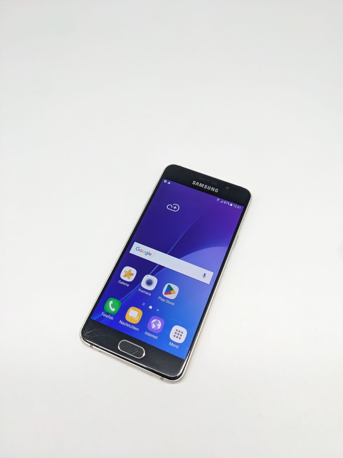 Samsung Galaxy A3 2016 SM-A310F 16GB Schwarz Gold | OHNE SIMLOCK