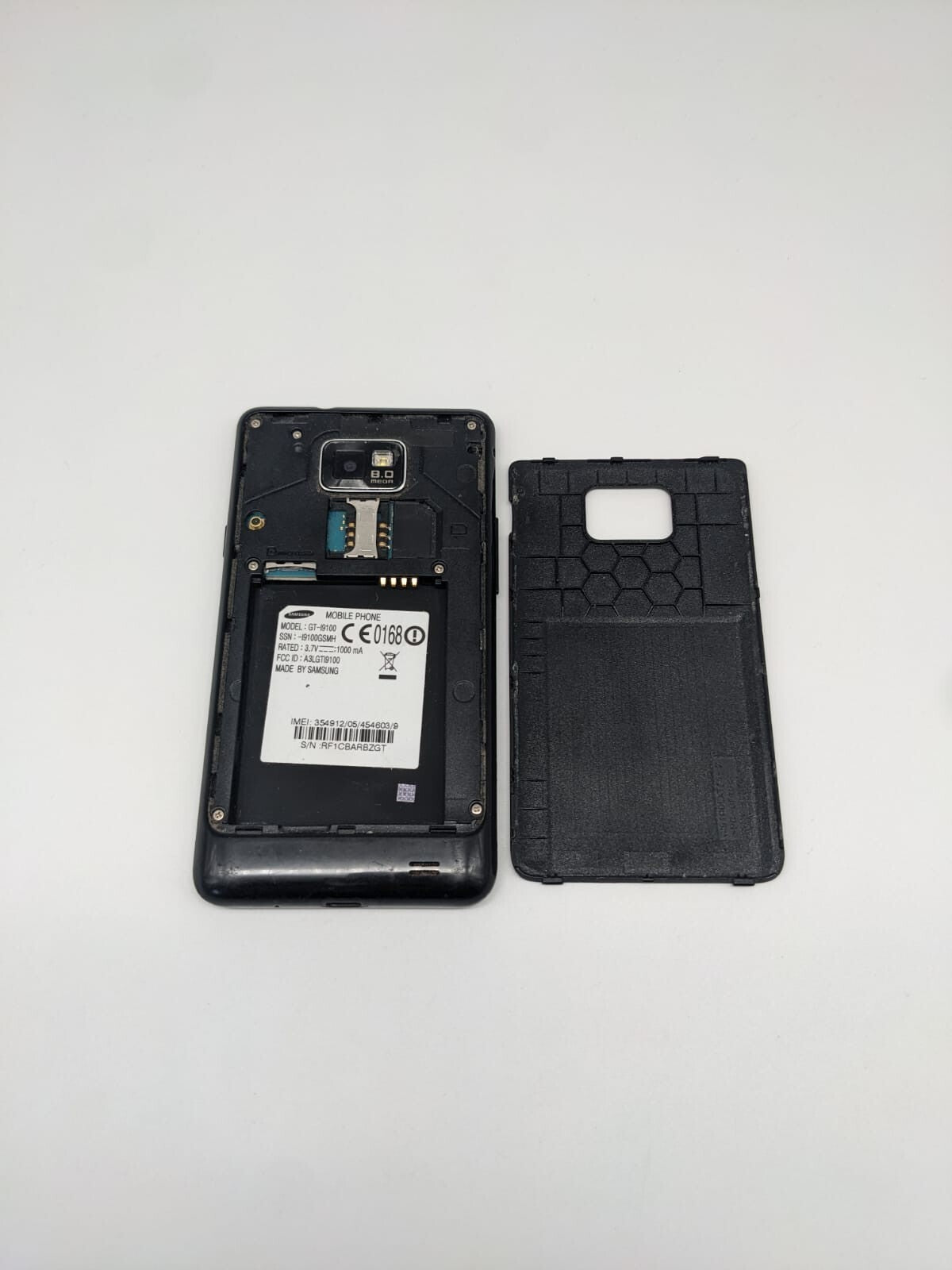 Samsung Galaxy S2 SII GT-I9100 Schwarz | OHNE AKKU | OHNE SIMLOCK