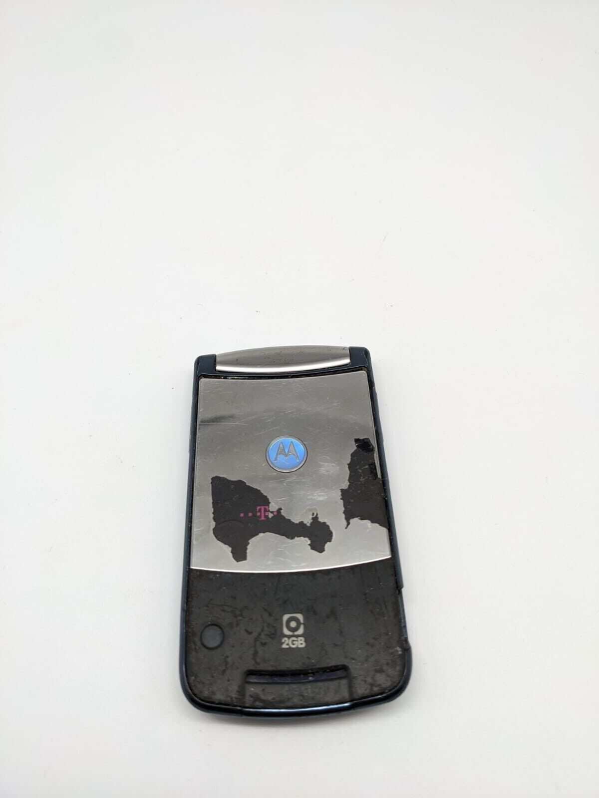 Motorola RAZR2 V8 Klapphandy Blau T-Mobile Vintage Retro 