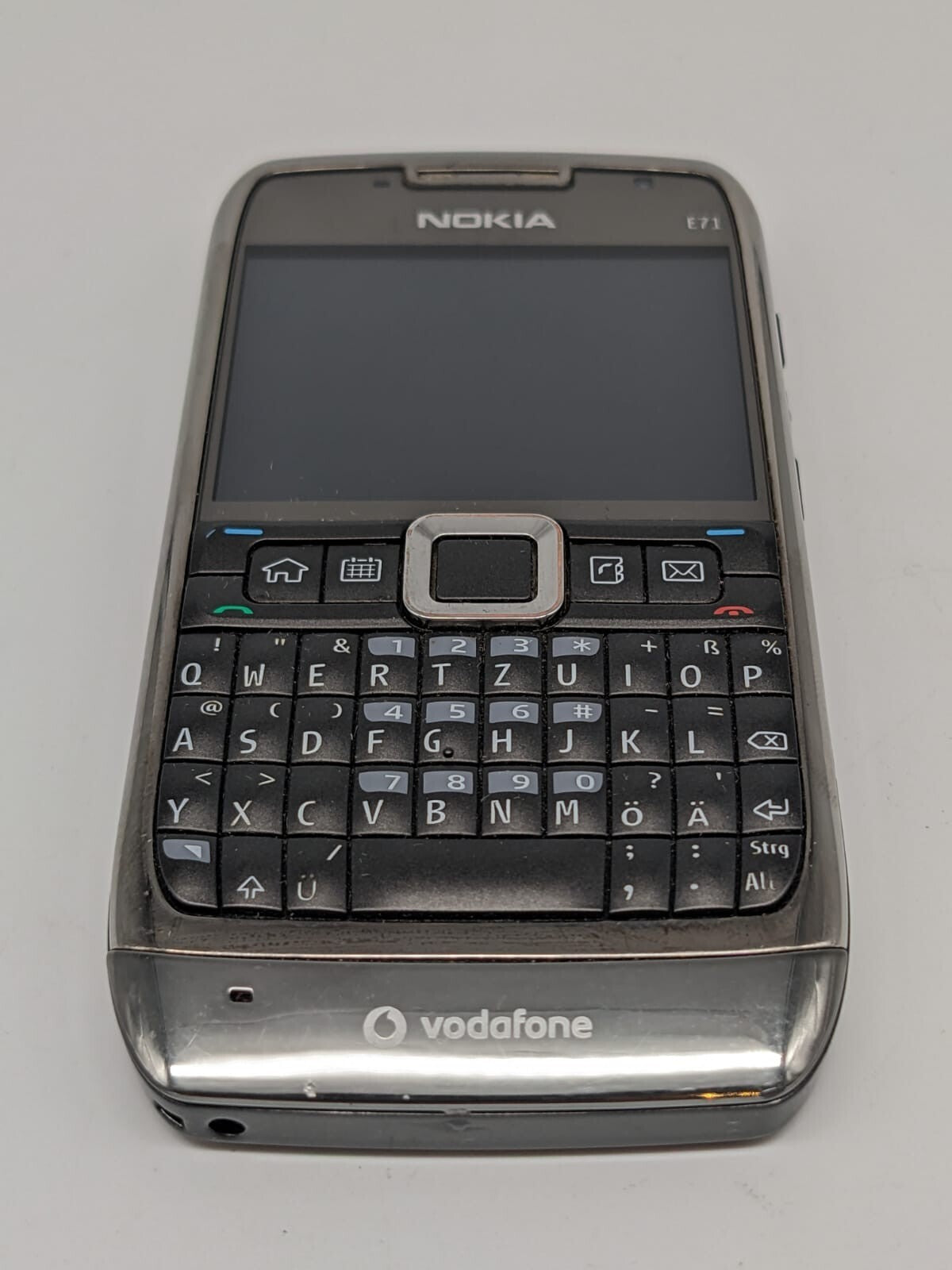 Nokia E71 Silber Handy Retro Vintage | OHNE AKKU | OHNE SIMLOCK