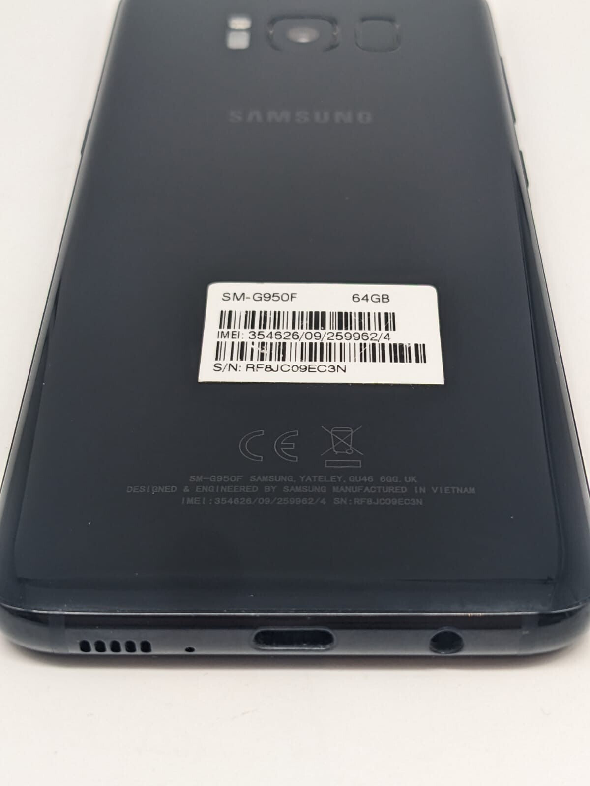 Samsung Galaxy S8 64GB Schwarz Smartphone | OHNE SIMLOCK