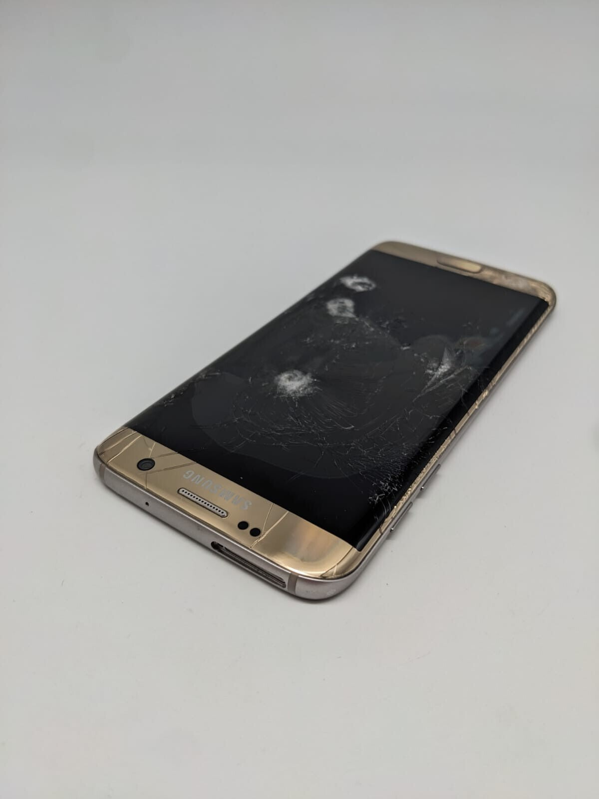 Samsung Galaxy S7 Edge SM-G935F Gold | DISPLAYDEFEKT | UNGETESTET