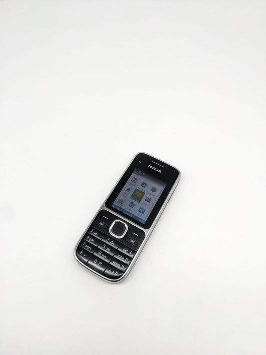 NOKIA C2-01 RM-721 Schwarz Silber Handy | OHNE SIMLOCK