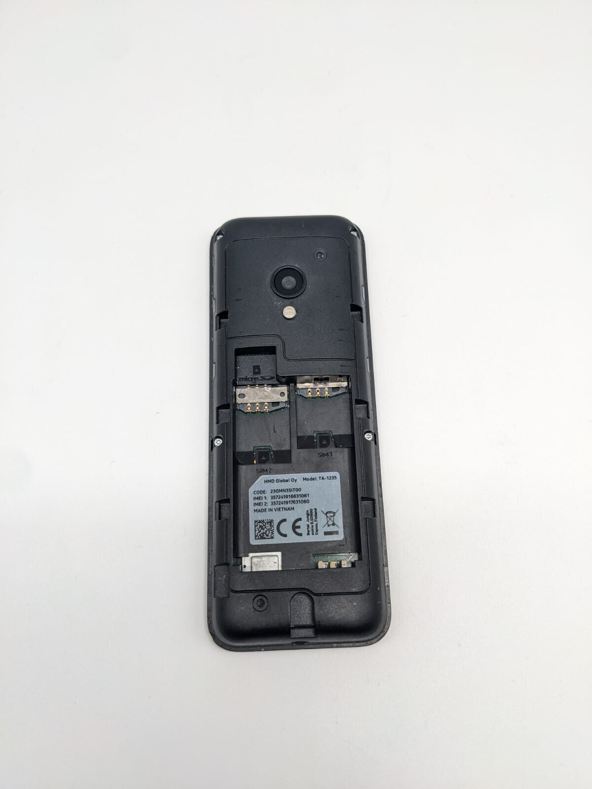 Nokia 150 Dual SIM TA-1235 Schwarz Teilespender Bastler | LÄDT/STARTET NICHT