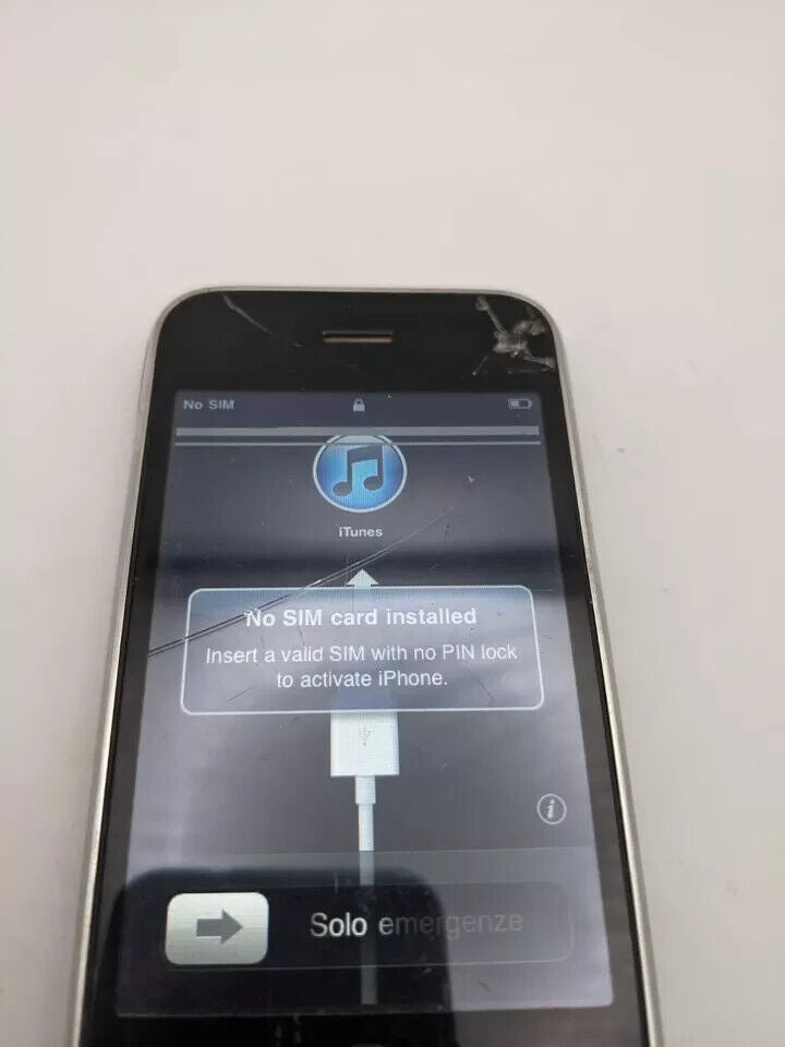 Apple iPhone 3G  8GB Schwarz Retro Smartphone 