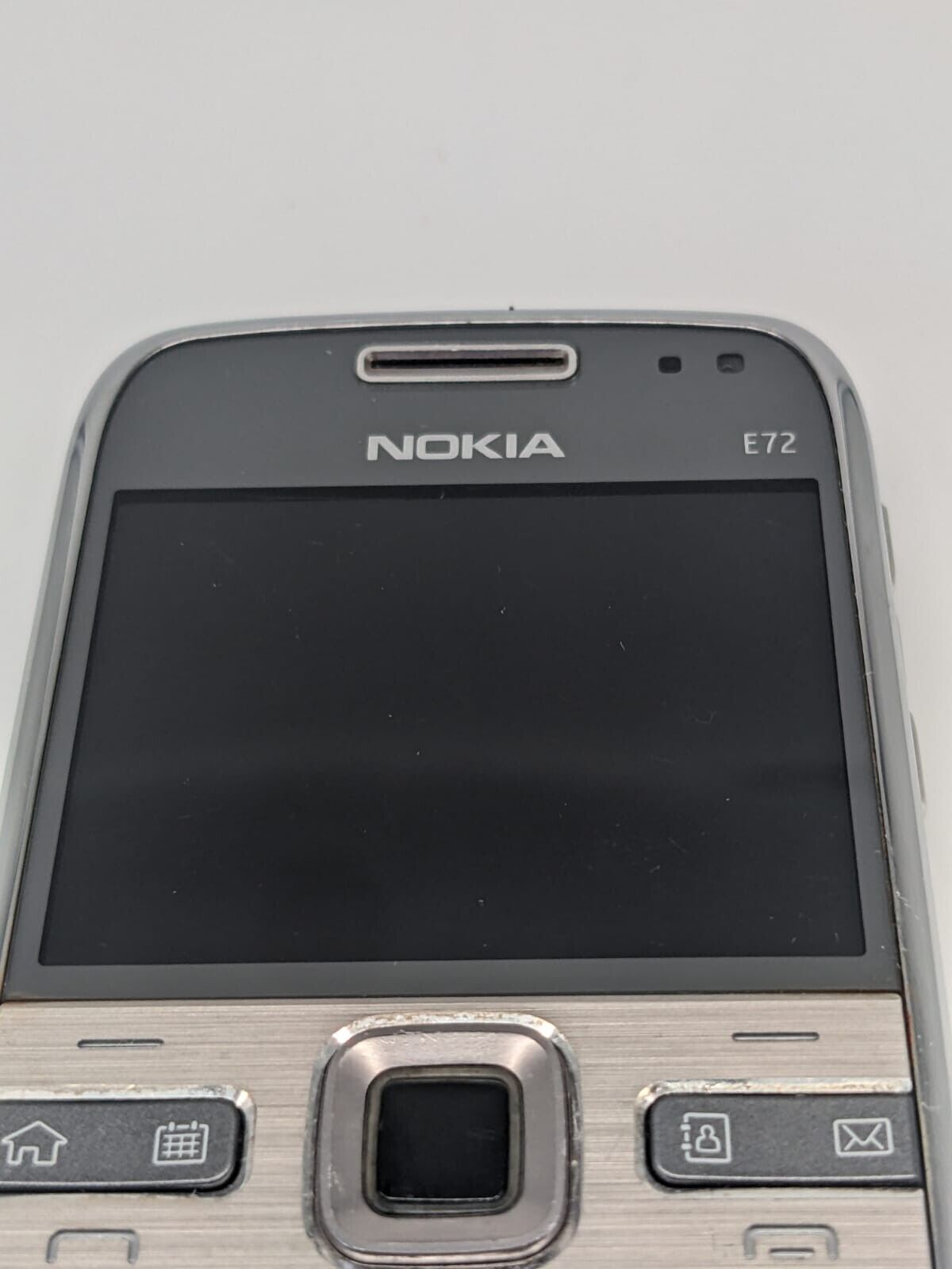 Nokia E72 Silber QWERTZ Teilespender Ersatzteile Bastler | TEILDEFEKT