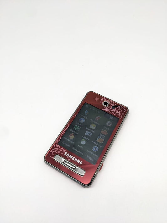 Samsung SGH-F480i La Fleur Rot Retro Vintage | OHNE SIMLOCK