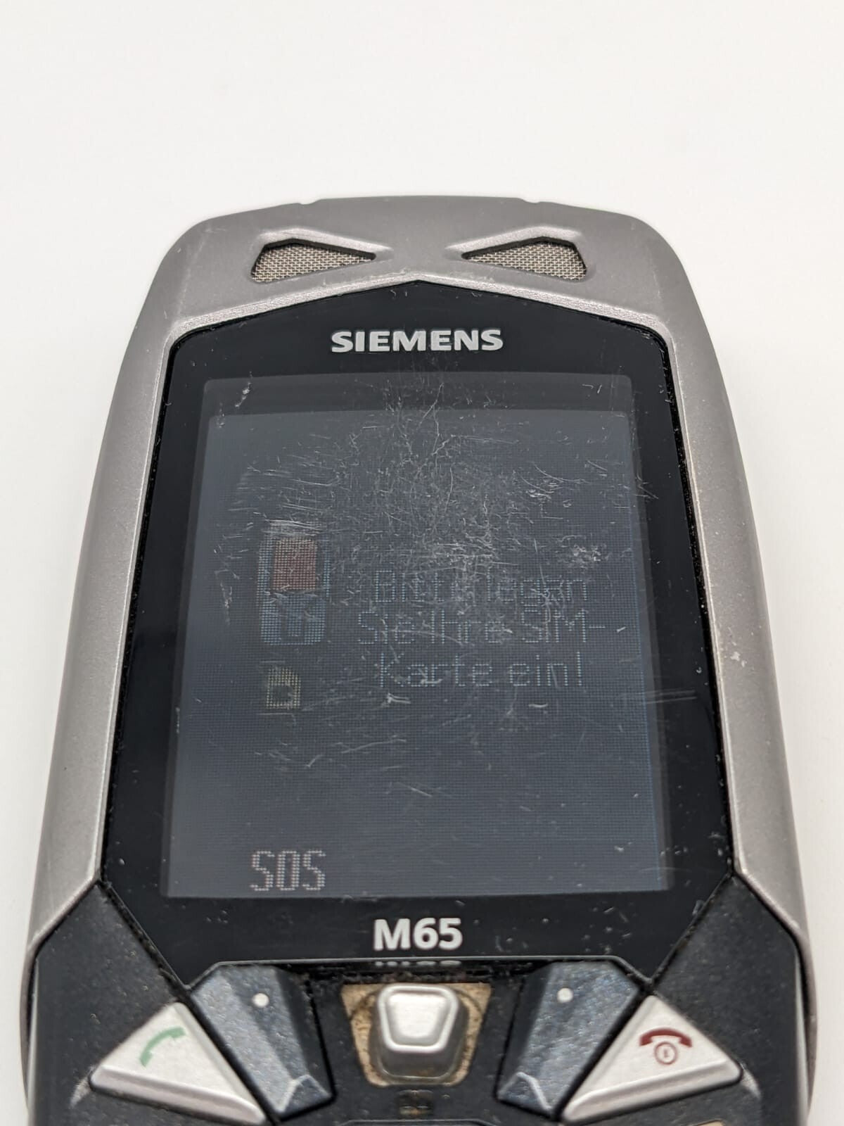 Siemens M65 Schwarz Silber Handy Vintage Retro | OHNE SIMLOCK