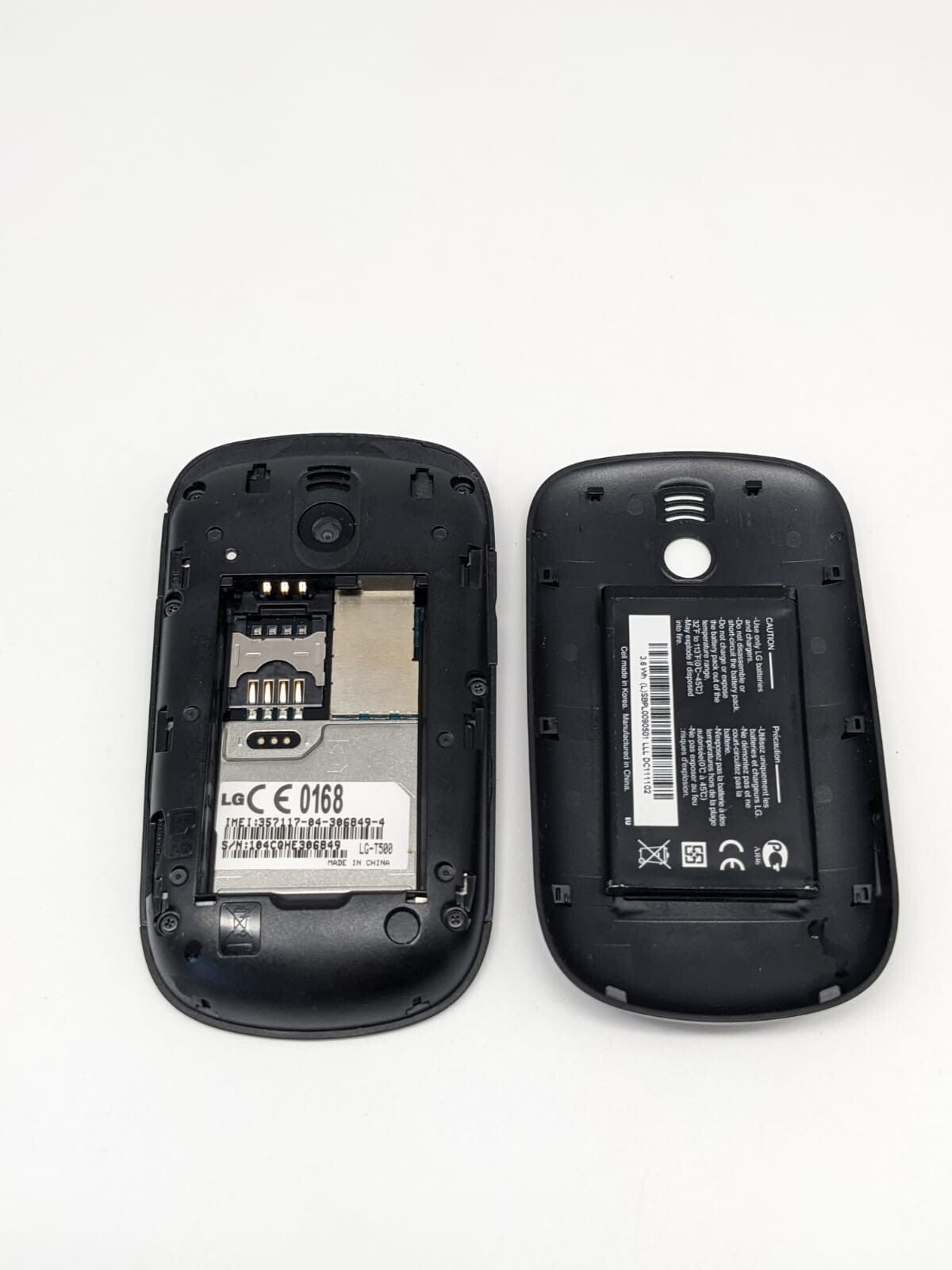 LG T500 Schwarz Handy MicroSD | OHNE SIMLOCK