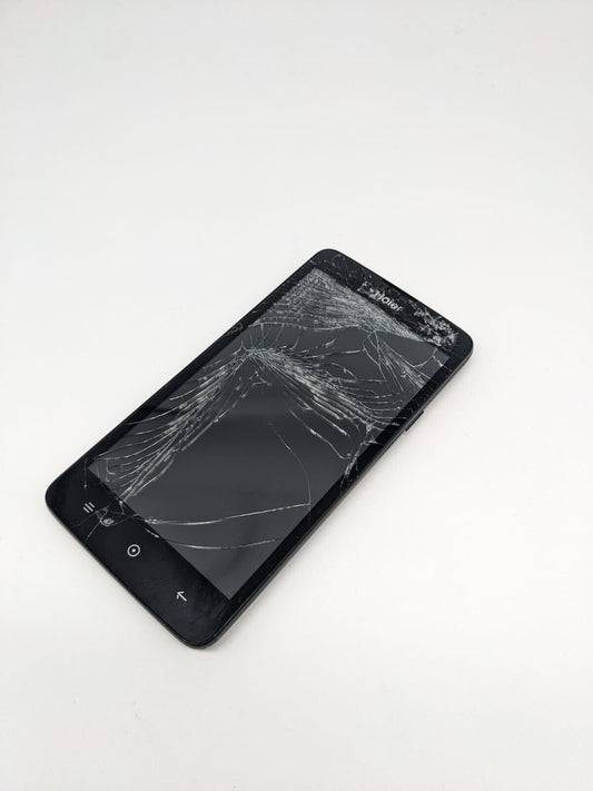 Haier L52 Schwarz Smartphone | OHNE AKKU | UNGETESTET #X5