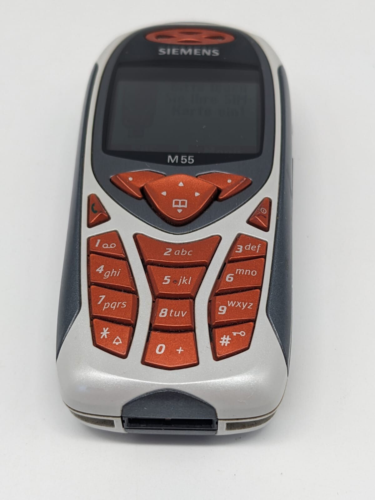 Siemens M55 Orange Handy Retro | OHNE SIMLOCK | FUNKTIONIERT