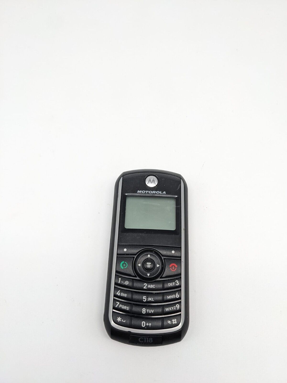 Motorola C118 Schwarz Handy Vintage Retro UNGETESTET