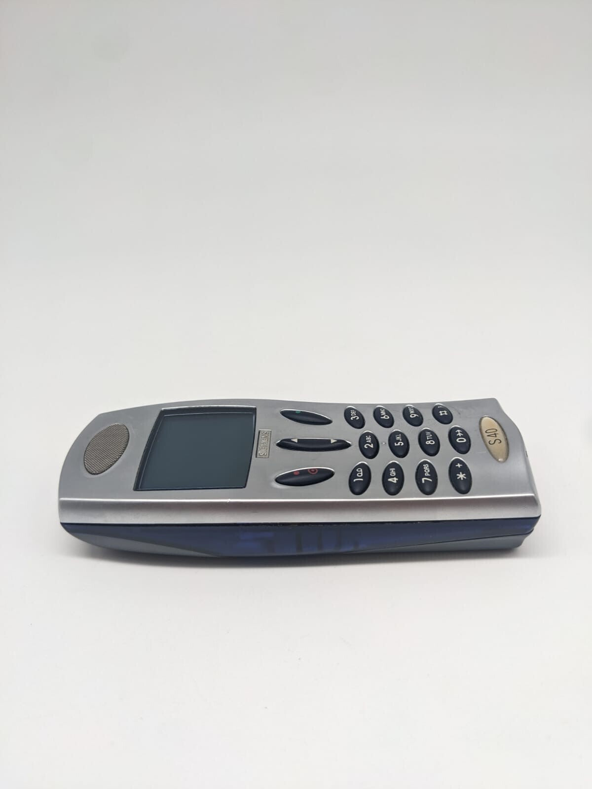 Siemens S40 Handy Silber Retro Vintage | UNGETESTET