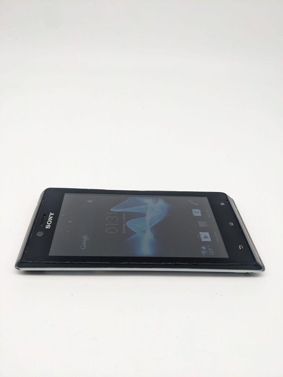 Sony Xperia J ST26i 4 GB Schwarz Smartphone DISPLAY EINGEBRANNT 