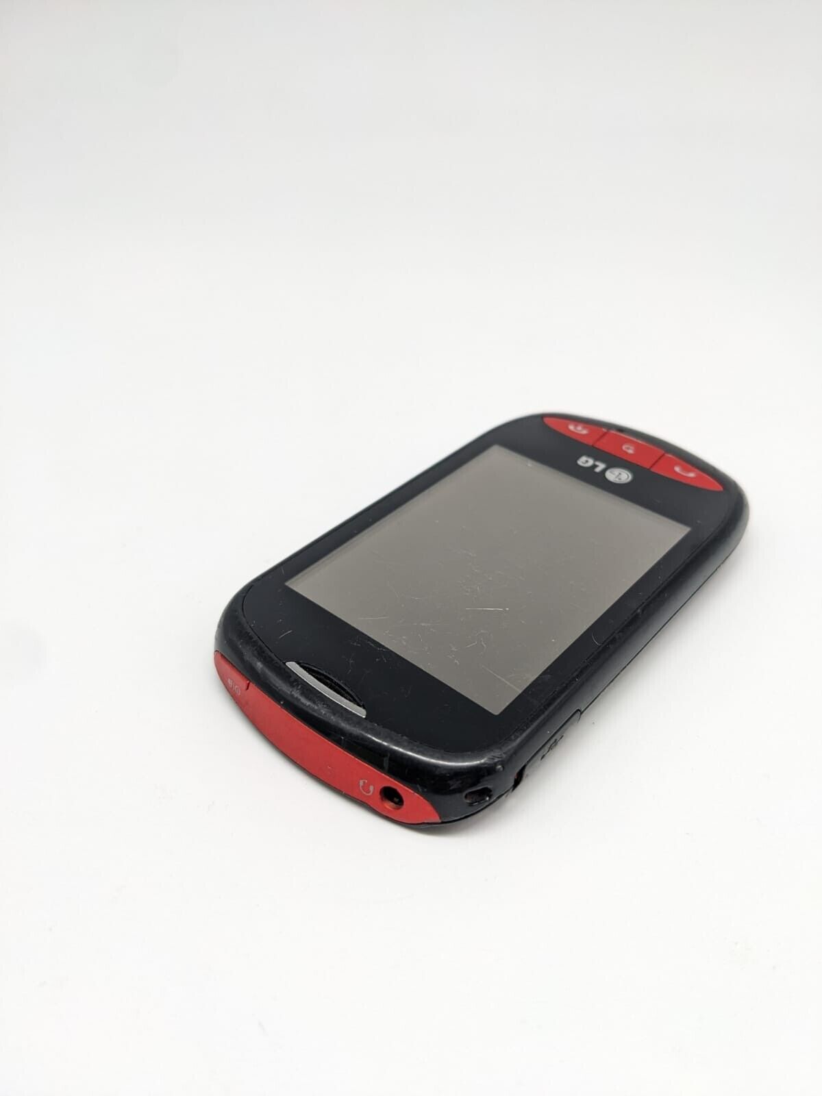 LG T310 Handy Schwarz Rot Selten Sammler | OHNE AKKU | OHNE SIMLOCK