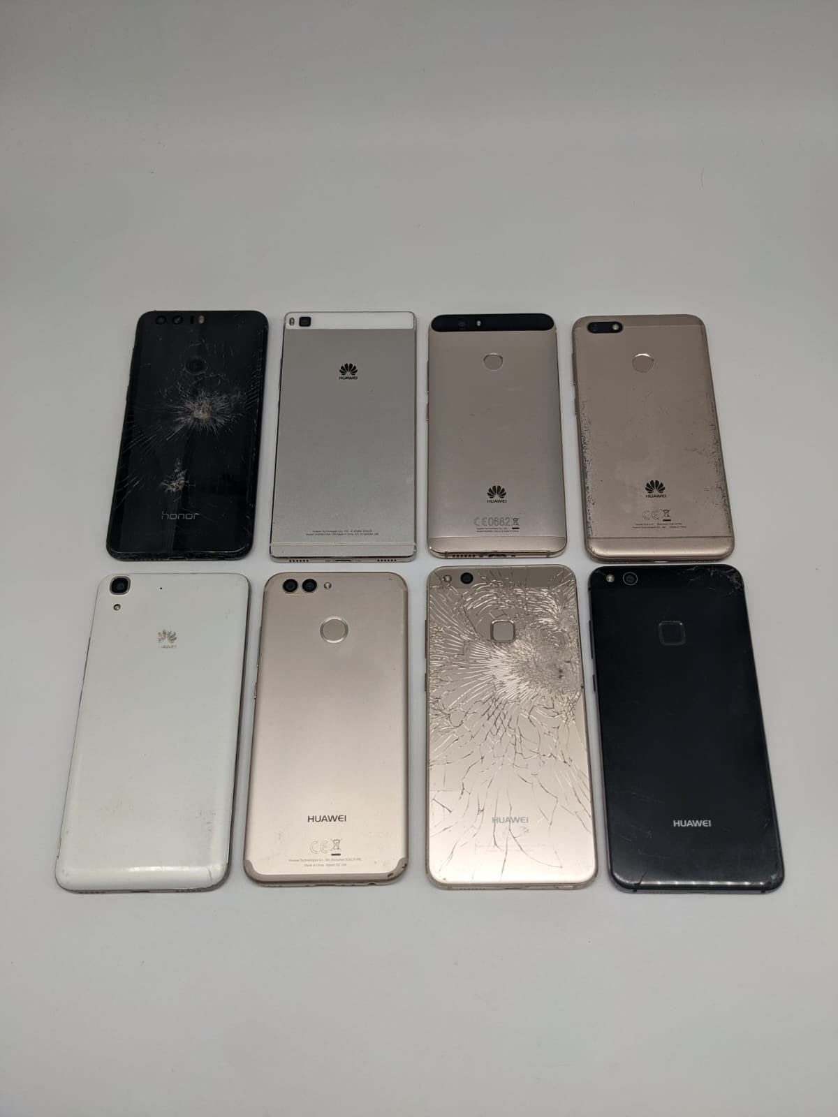8x Huawei Smartphone Teilespender Konvolut Sammlung Posten | DEFEKT