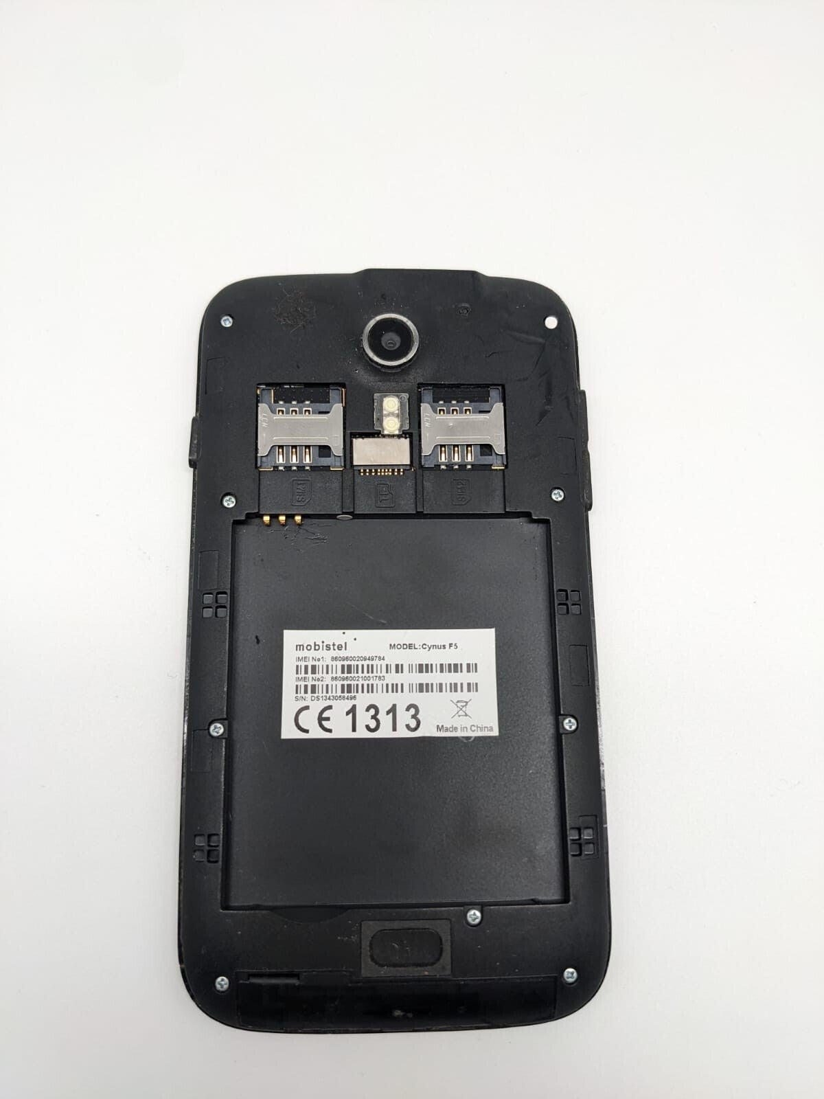Mobistel Cynus F5 Dual Sim Smartphone OHNE AKKU | UNGETESTET S0057