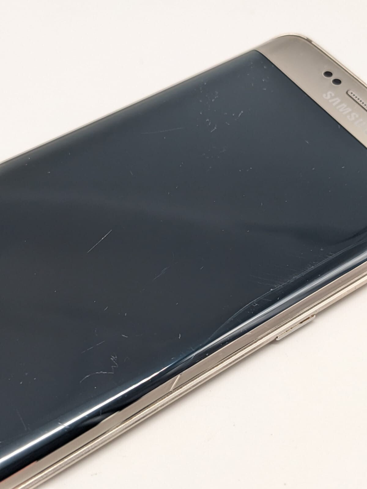 Samsung Galaxy S6 Edge Gold SM-G925F | OHNE AKKU | UNGETESTET