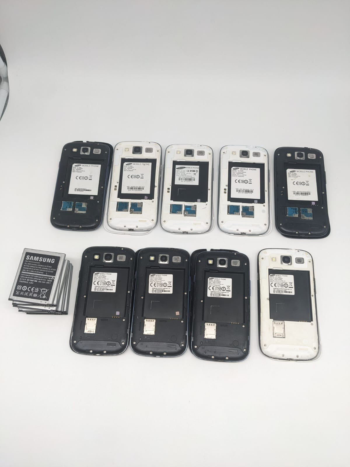 9x Samsung Galaxy S3 S3 Neo Smartphone Konvolut Sammlung | UNGETESTET