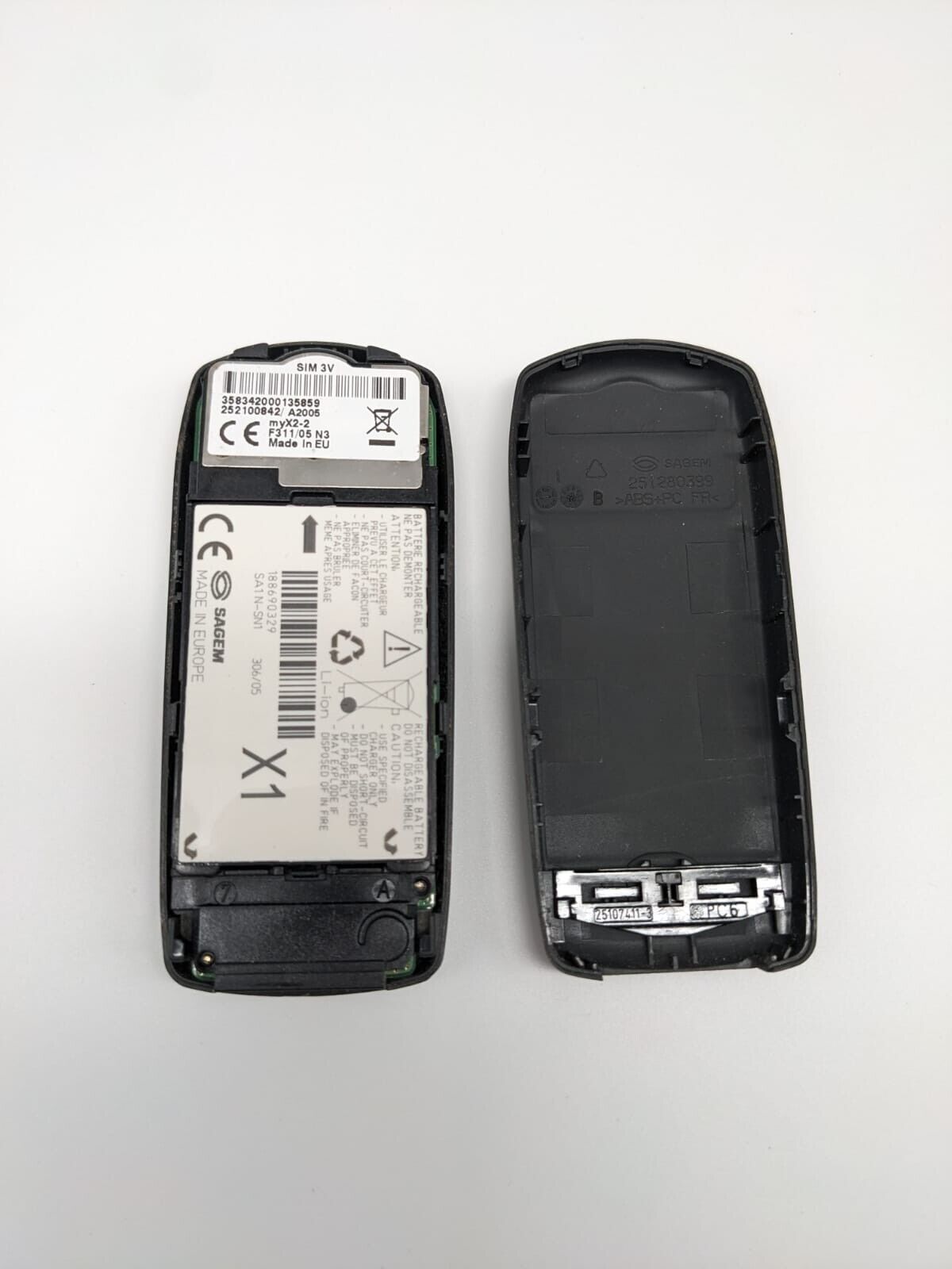 Sagem myX2-2 Handy Vintage Sammler UNGETESTET S0010