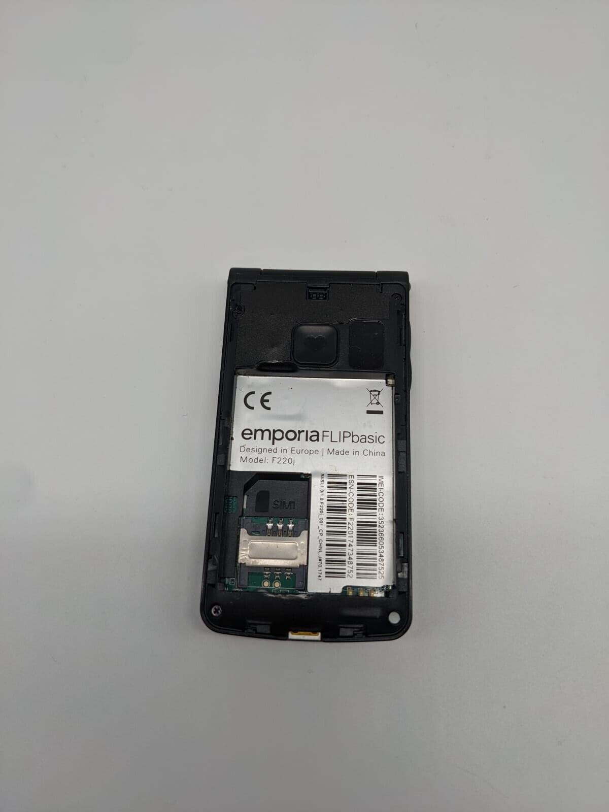 Emporia Flip Basic F220j Gold | OHNE AKKU | TOP DISPLAY | UNGETESTET