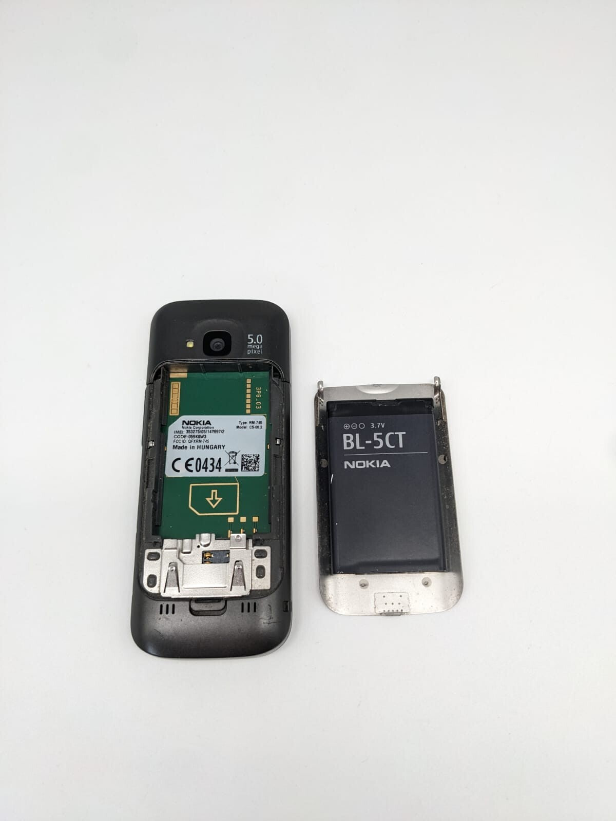 NOKIA C5 Grau Handy Retro Vintage | OHNE SIMLOCK