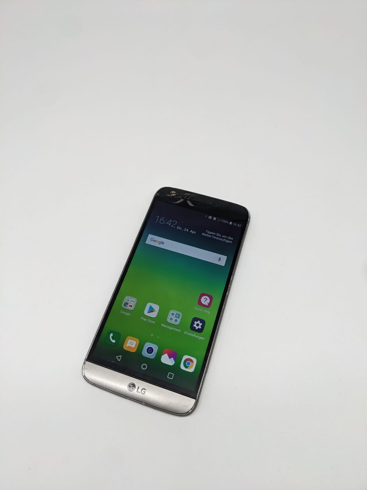 LG G5 H850 32GB Titan Smartphone | OHNE SIMLOCK | KAMERAGLAS BESCHÄDIGT