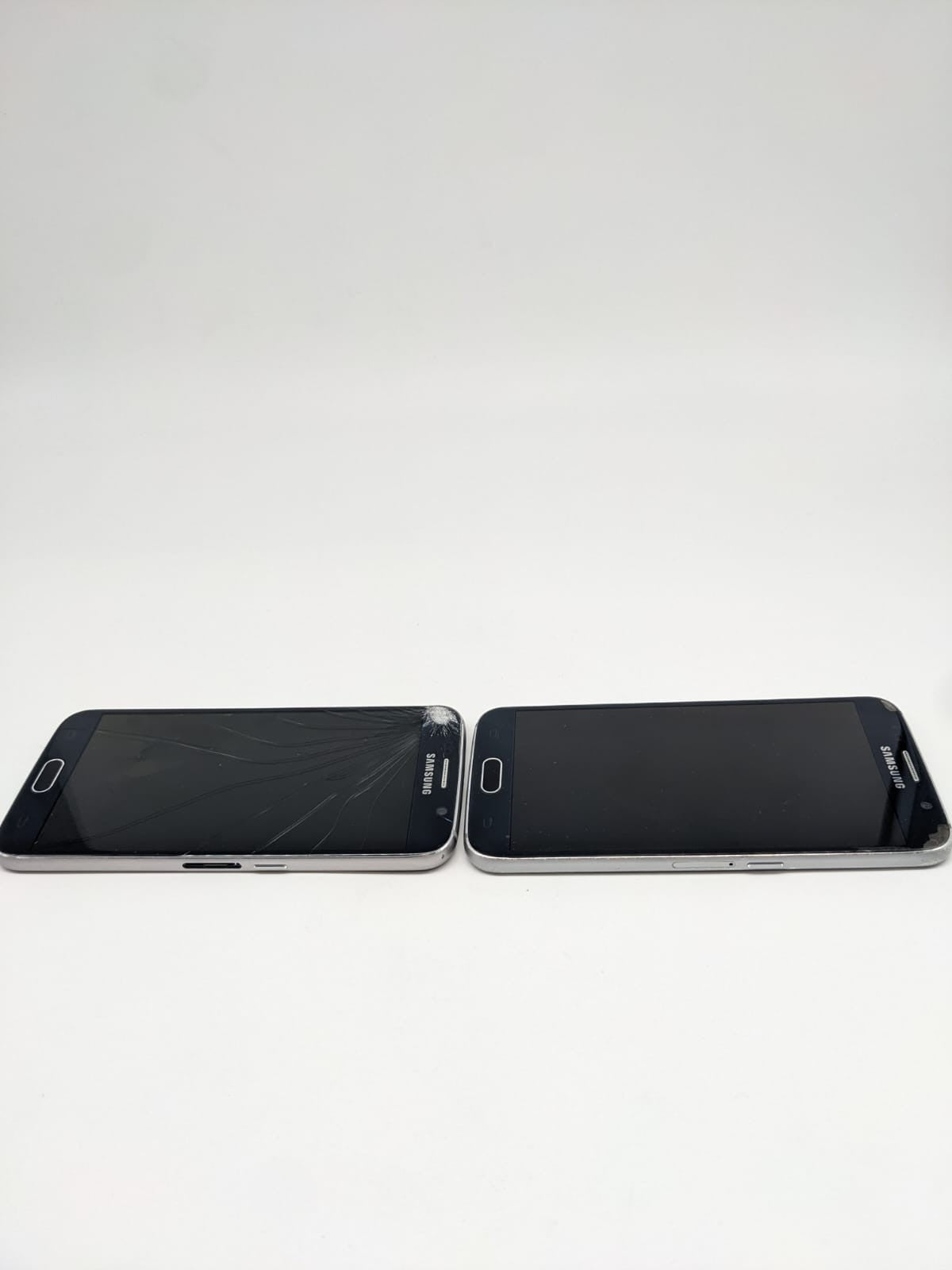 2x Samsung Galaxy S6 SM-G920F Blau Smartphone Ersatzteile Bastler | DEFEKT