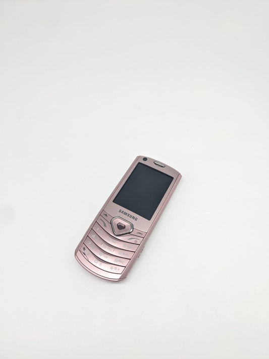 Samsung GT-S5350 Rosa Handy | OHNE AKKU | UNGETESTET