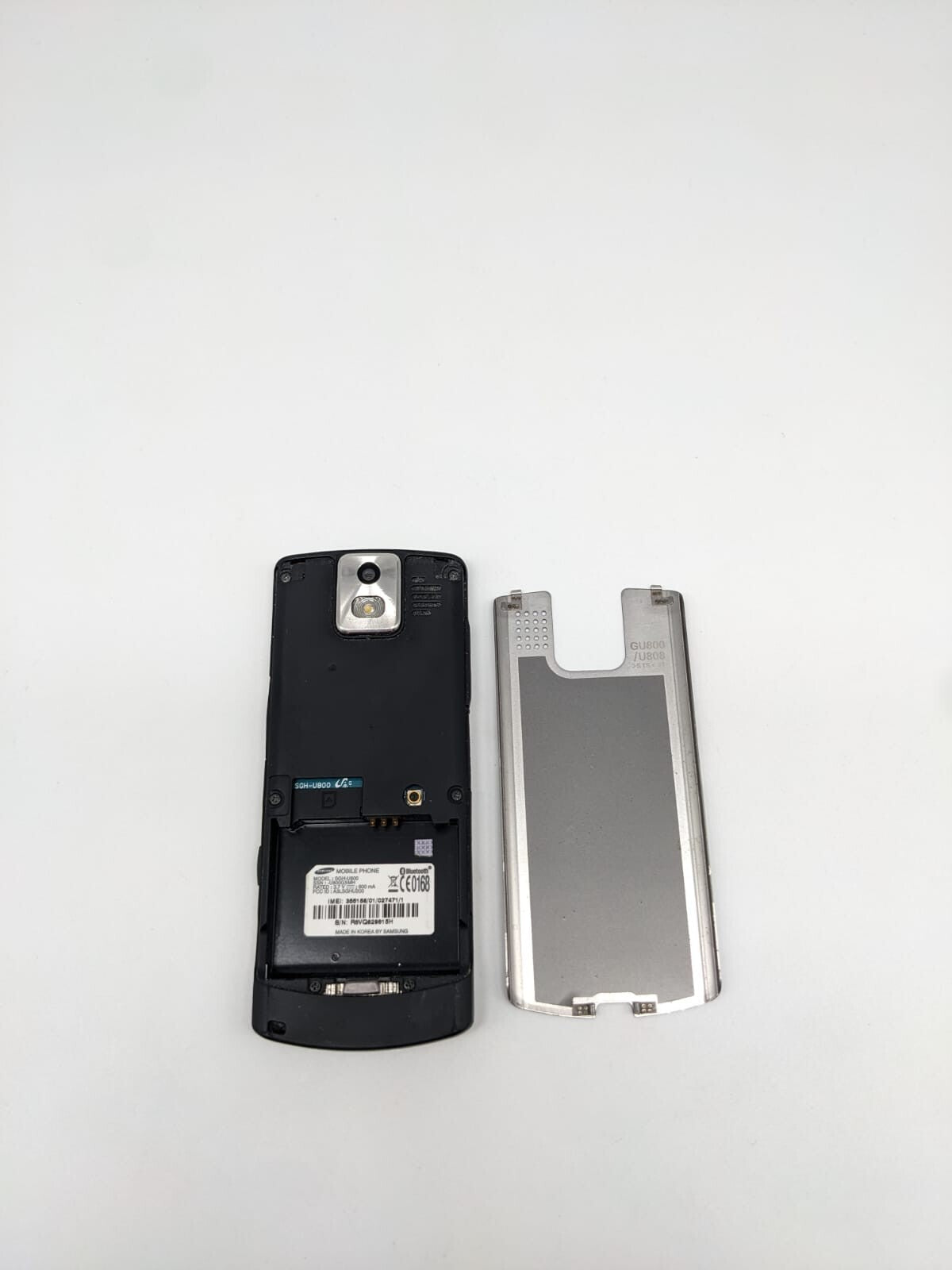 Samsung  SGH-U800 Silber Handy | OHNE AKKU | OHNE SIMLOCK