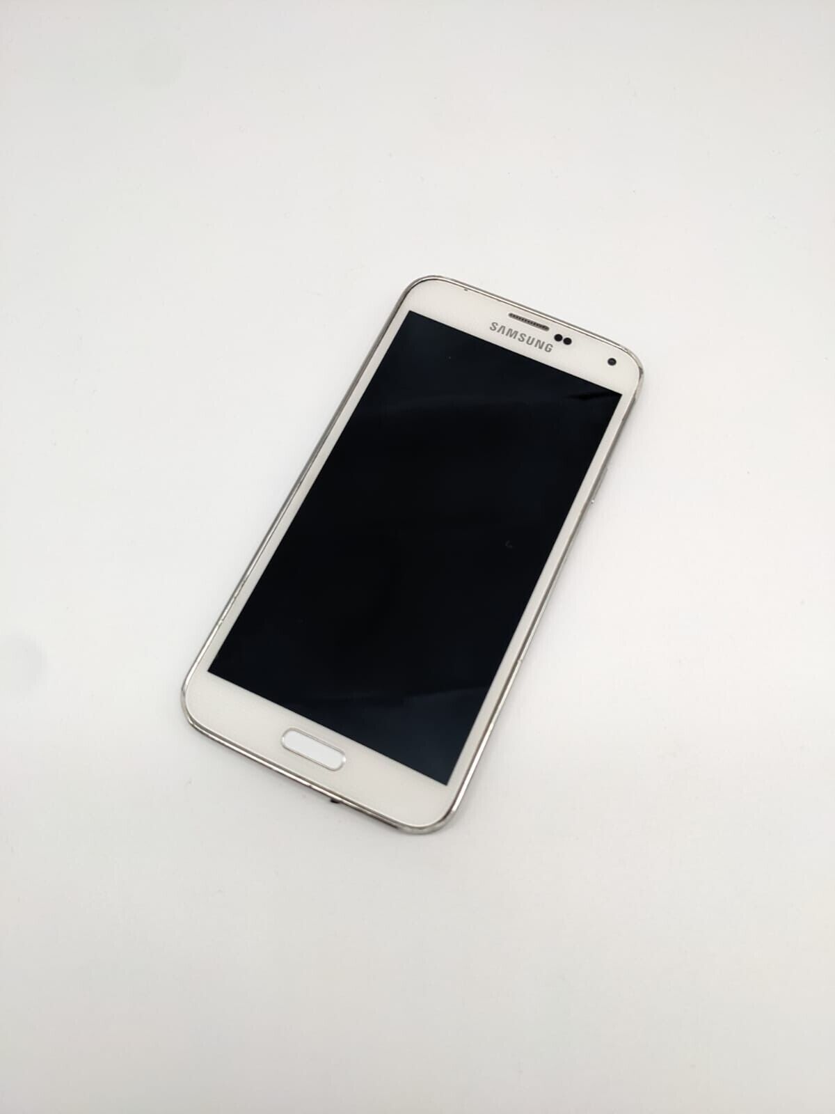 Samsung Galaxy S5 SM-G900F Weiß | OHNE AKKU | LÄDT/STARTET NICHT