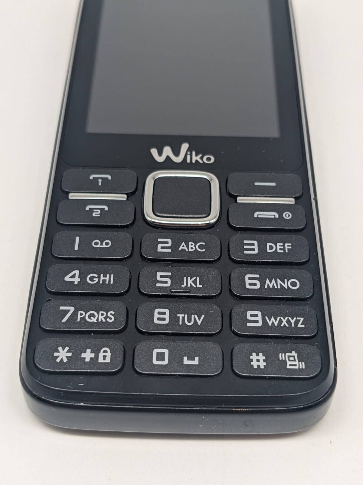 Wiko Riff Handy Schwarz Tastenhandy | OHNE AKKU | OHNE SIMLOCK