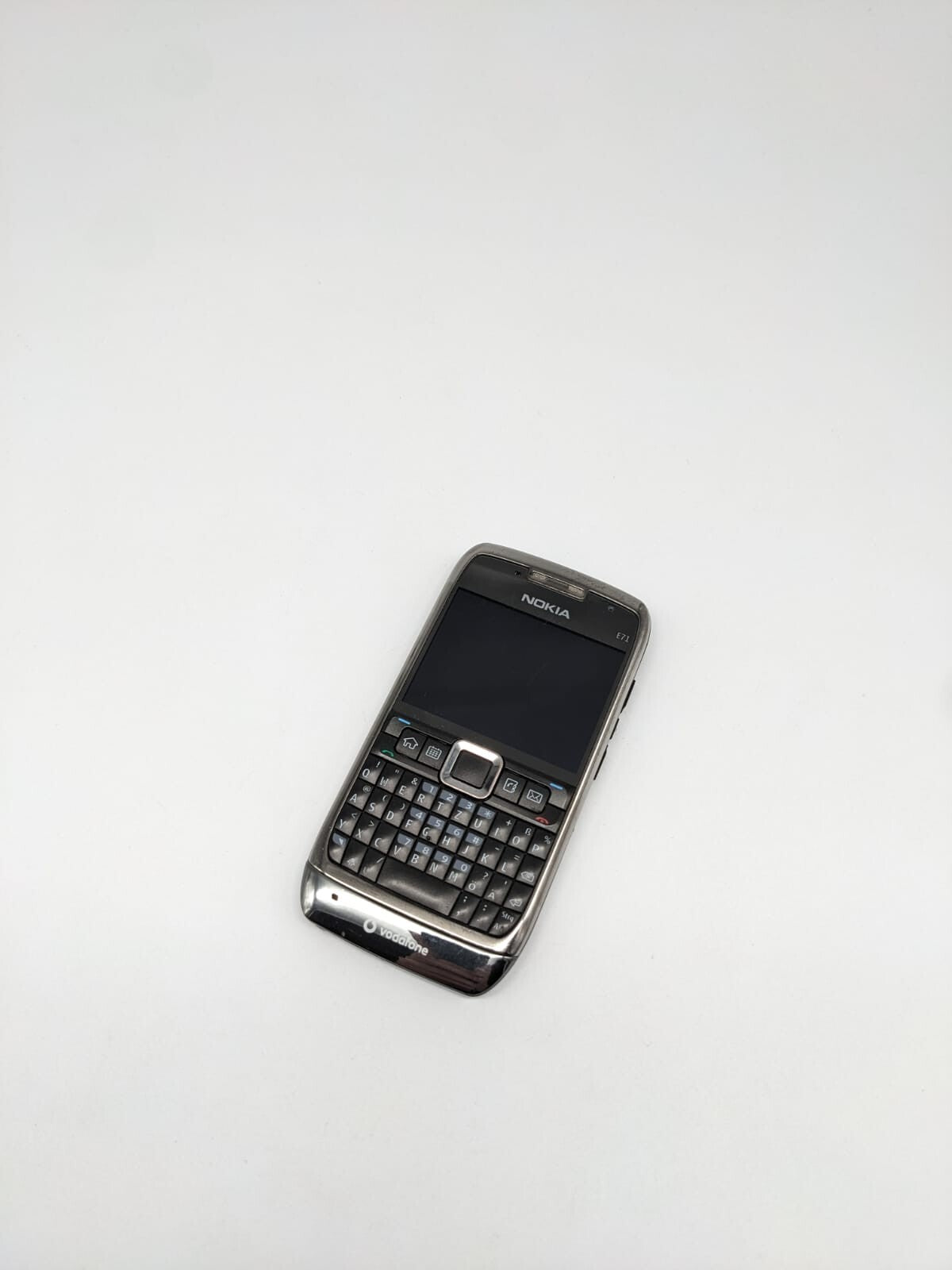 Nokia E71 Silber Handy Retro Vintage | OHNE AKKU | OHNE SIMLOCK