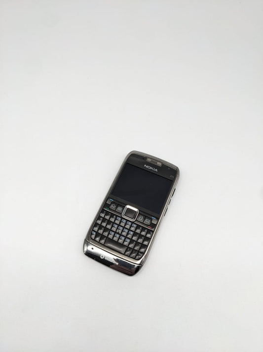 Nokia E71 Silber Handy Retro Vintage | OHNE AKKU | OHNE SIMLOCK