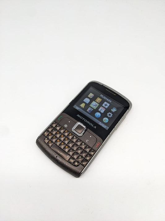 Motorola Moto EX112 Starling Grau Braun | VOLL FUNKTIONSFÄHIG | OHNE SIMLOCK