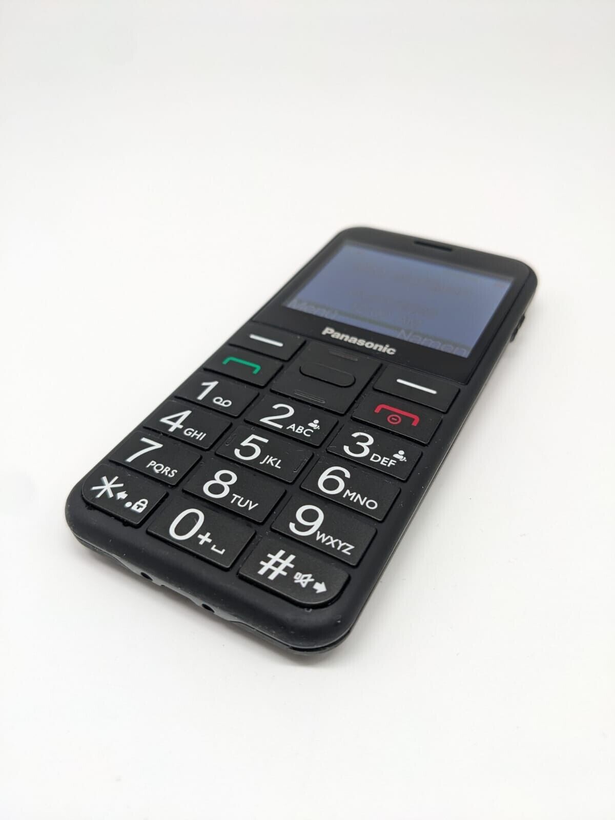 Panasonic KX-TU155 Schwarz Seniorentelefon | OHNE AKKU | OHNE SIMLOCK