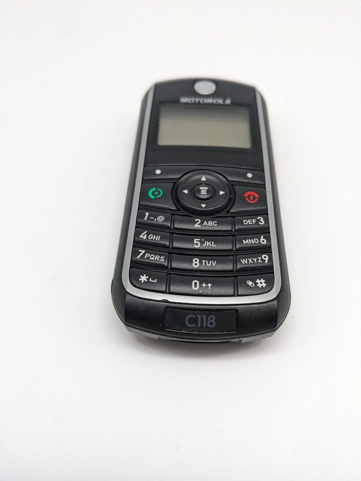 Motorola C118 Schwarz Handy Vintage Retro UNGETESTET