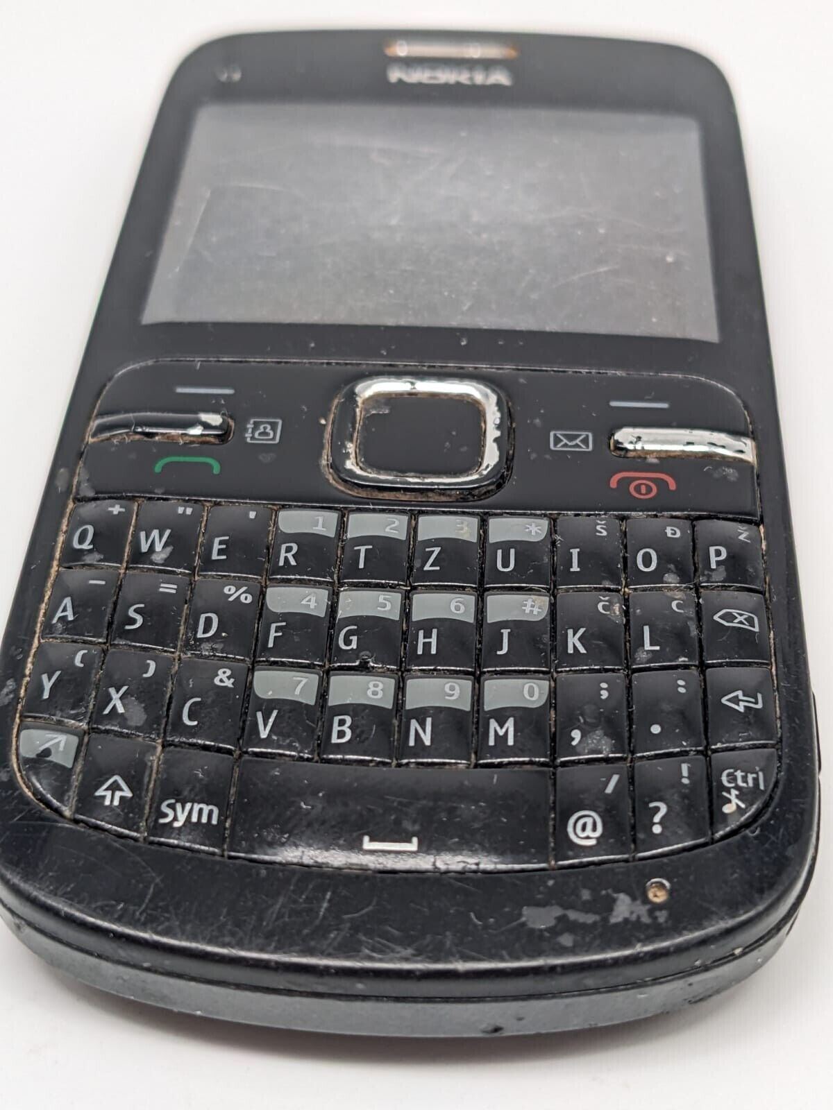 Nokia  C3-00 RM-614 Schwarz Handy  | OHNE AKKU | OHNE SIMLOCK