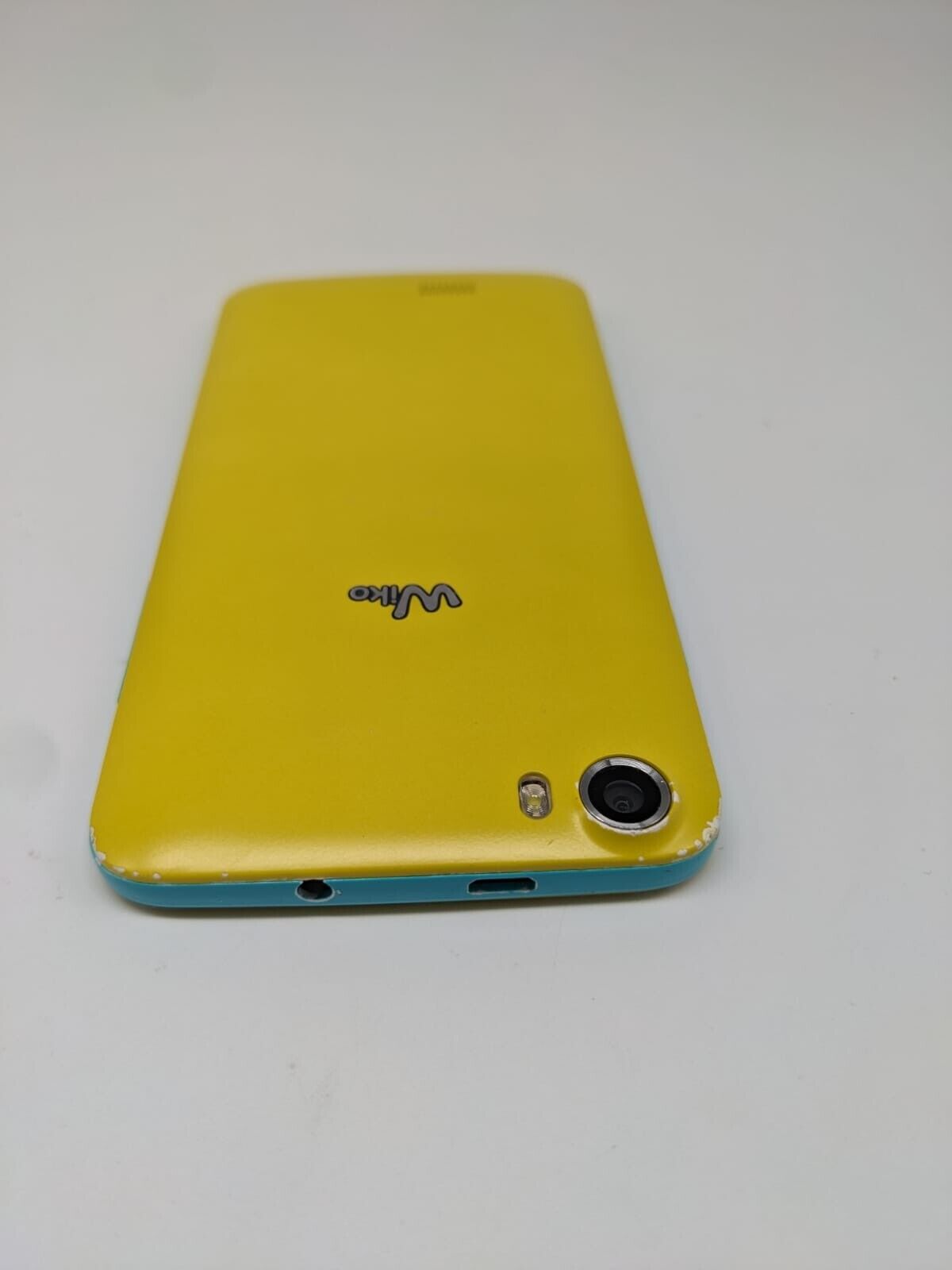 Wiko Lenny Gelb Smartphone Bastler Ersatzteile | HÄNGT IM STARTVORGANG FEST #X6