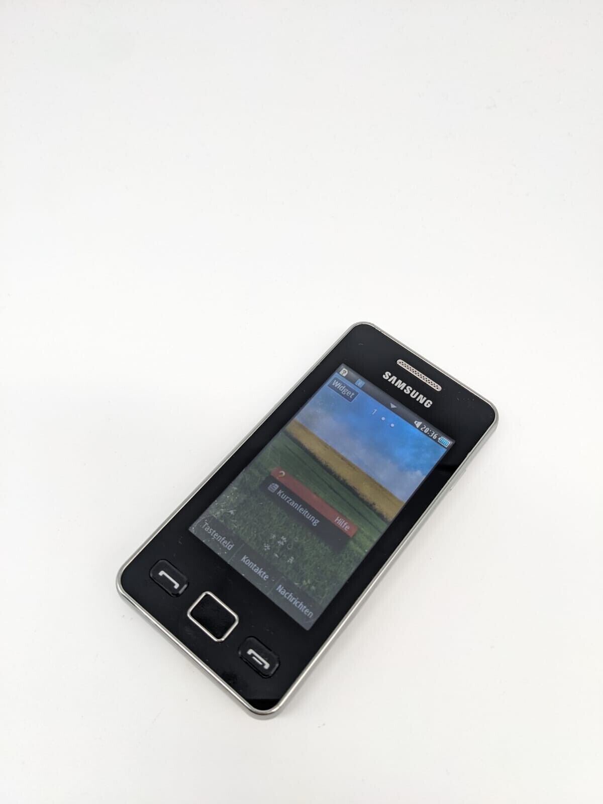 Samsung Star II 2 GT-S5260 Schwarz | OHNE SIMLOCK | DISPLAY EINGEBRANNT #X5