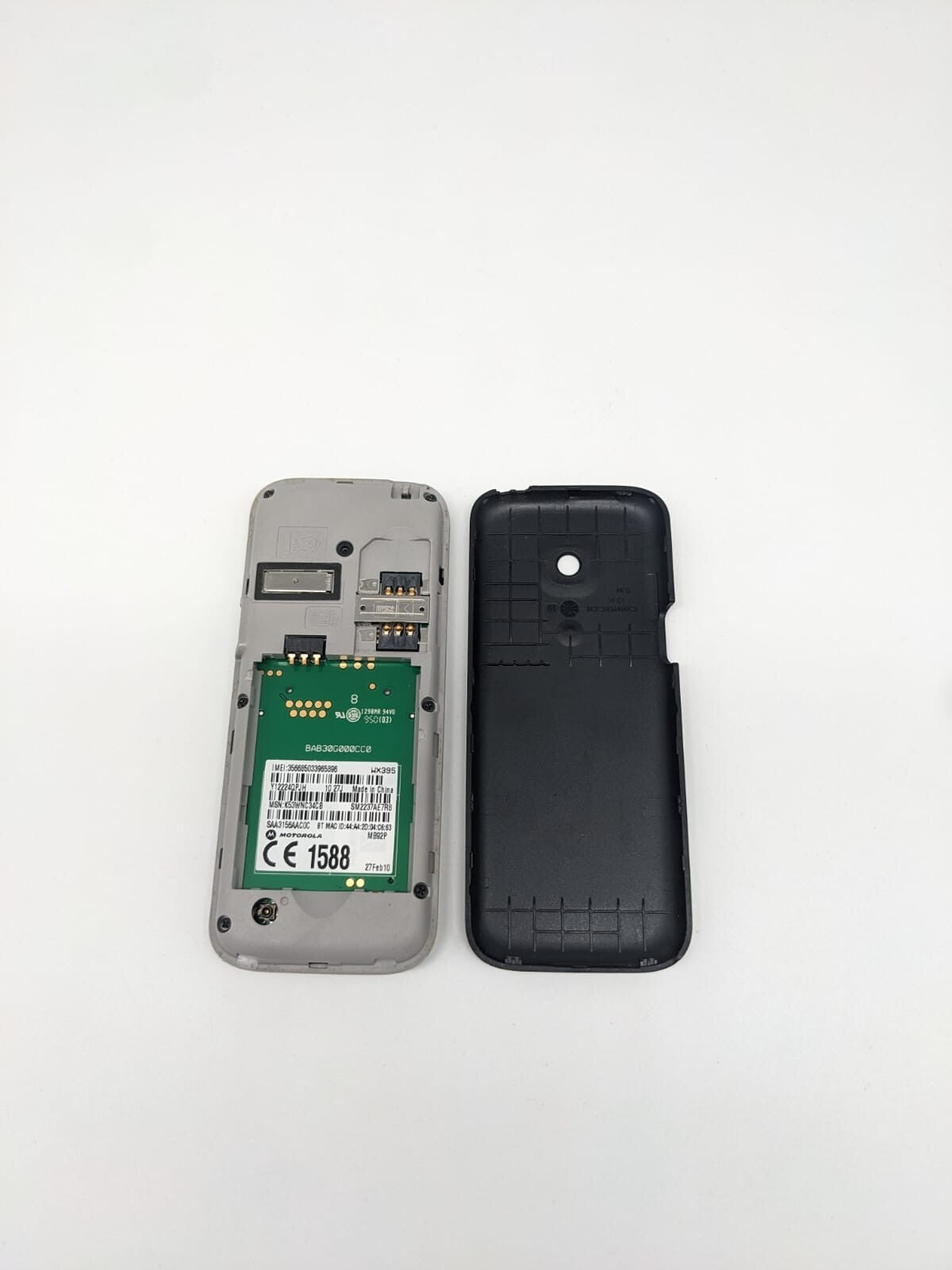 Motorola Moto WX395 Schwarz Handy | OHNE AKKU | OHNE SIMLOCK