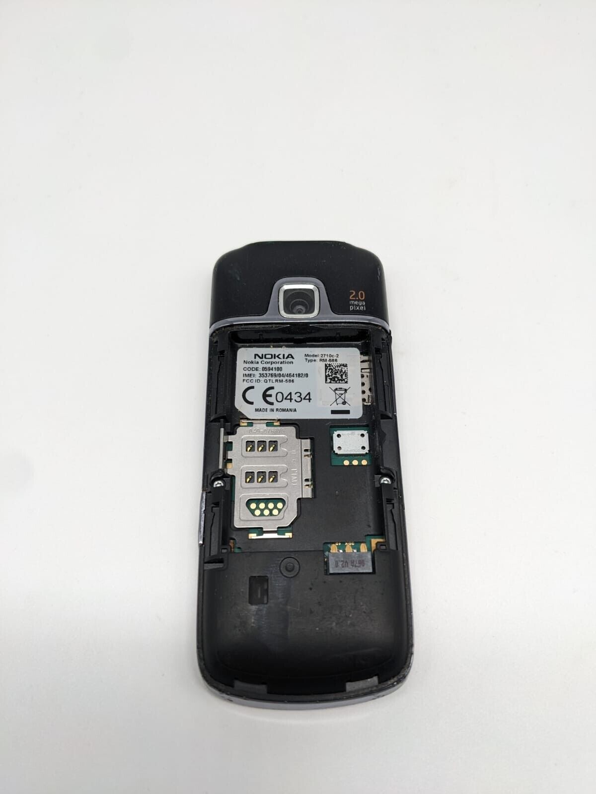 Nokia 2700c-2 RM-586 Schwarz Handy | OHNE AKKU | OHNE SIMLOCK