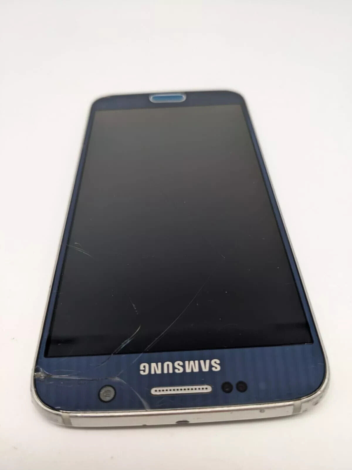Samsung  Galaxy S6 SM-G920F Blau Smartphone Ersatzteile Bastler | DISPLAY DEFEKT