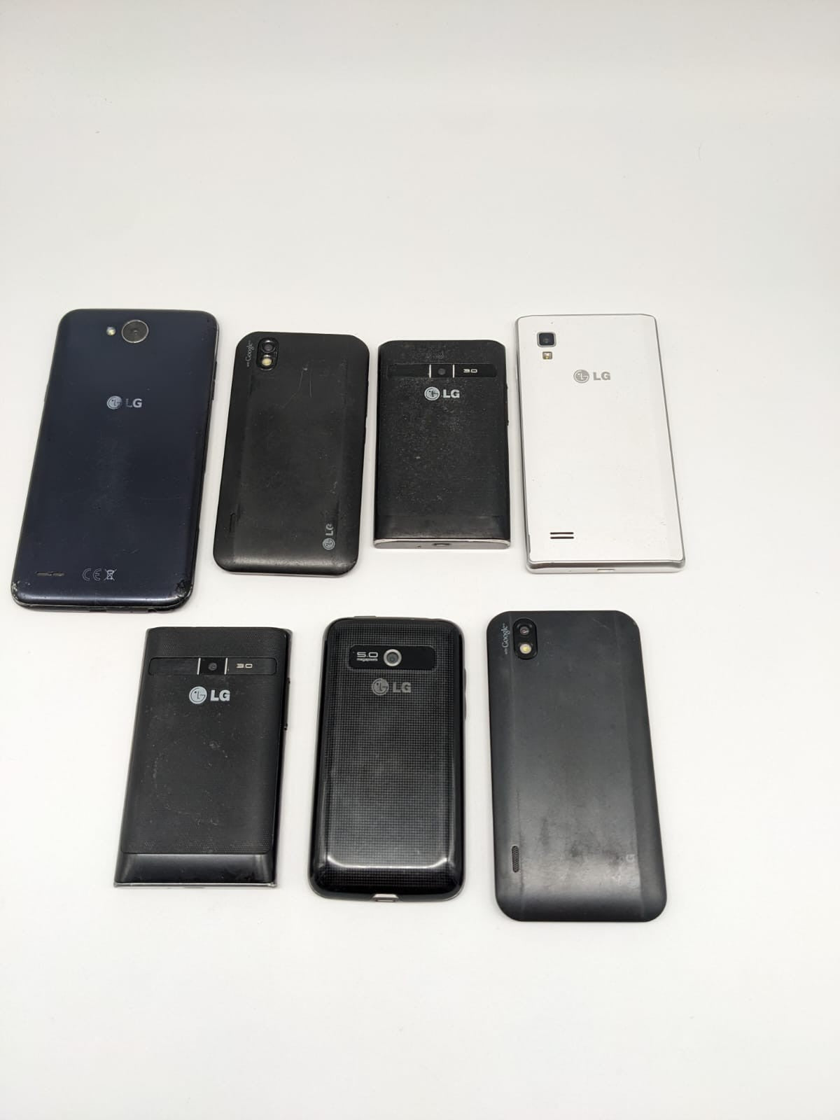 7x LG Smartphone Handy Konvolut Sammlung Posten | UNGETESTET