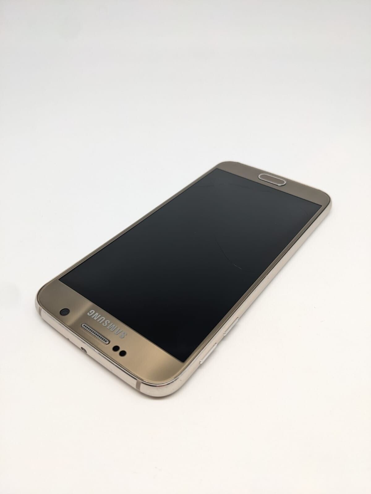 Samsung  Galaxy S6 SM-G920F Gold Smartphone Ersatzteile Bastler | DISPLAY DEFEKT